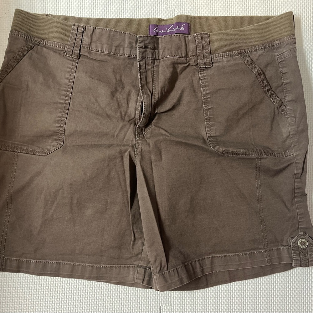 Gloria Vanderbilt Women's Brown Shorts